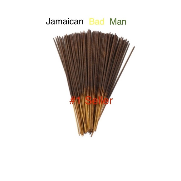 Natural Brown Jamaican Bad Man Exotic Incense Bundle 80-100 sticks USA Created - Picture 1 of 7
